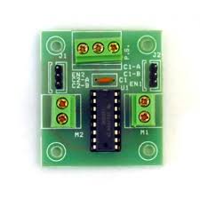DC MOTOR STEPPER MOTOR DRIVER BOARD with L293D IC